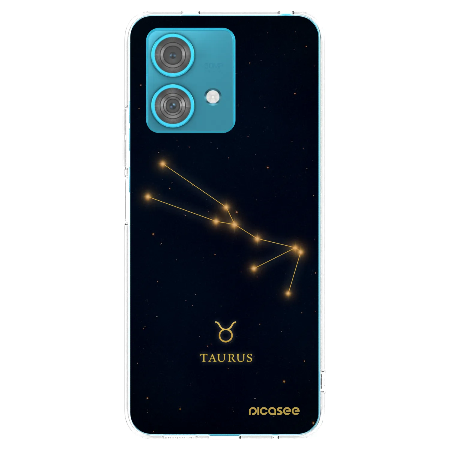Picasee silikonowe przeźroczyste etui na Motorola Edge 40 Neo - TAURUS