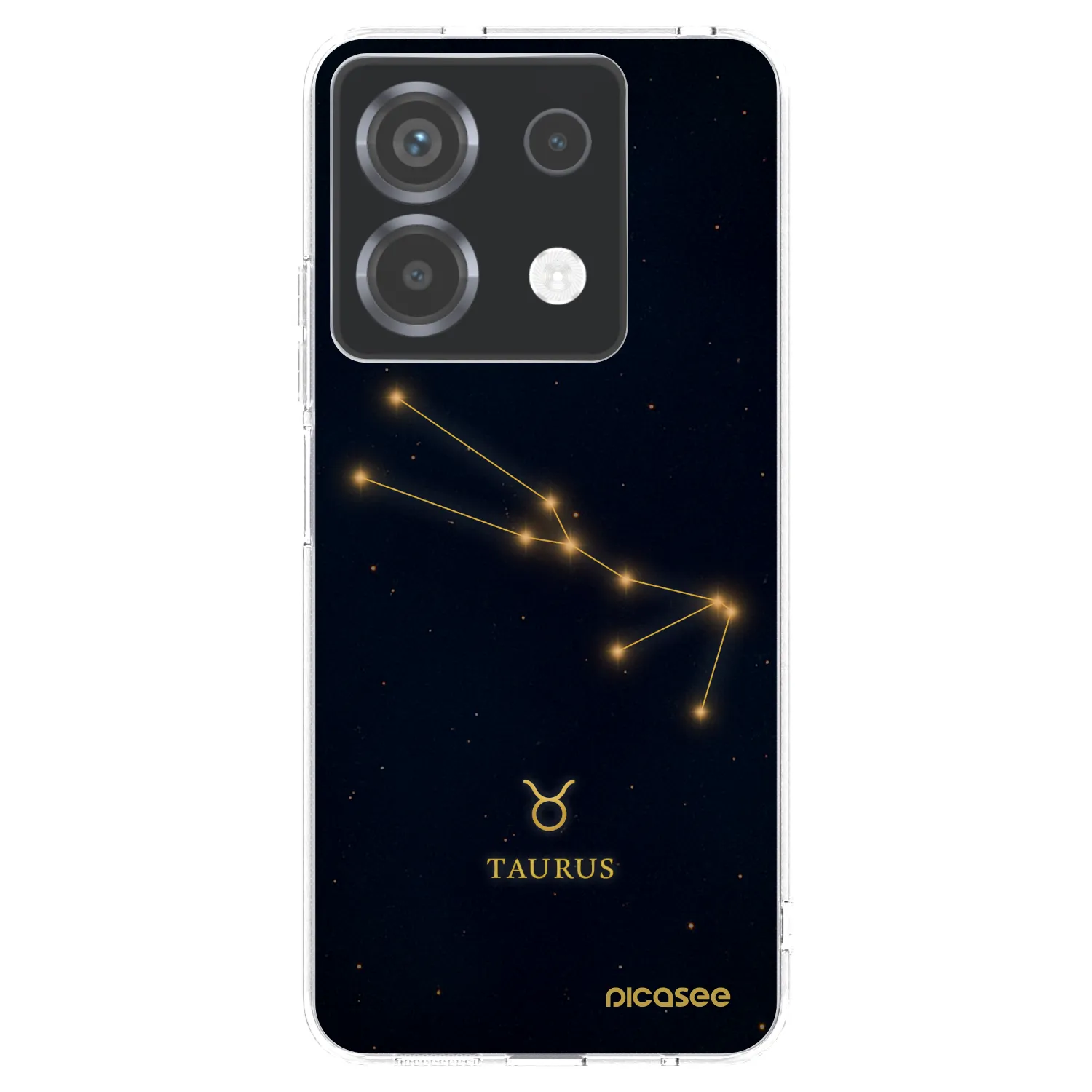Picasee silikonowe przeźroczyste etui na Xiaomi Poco X6 - TAURUS