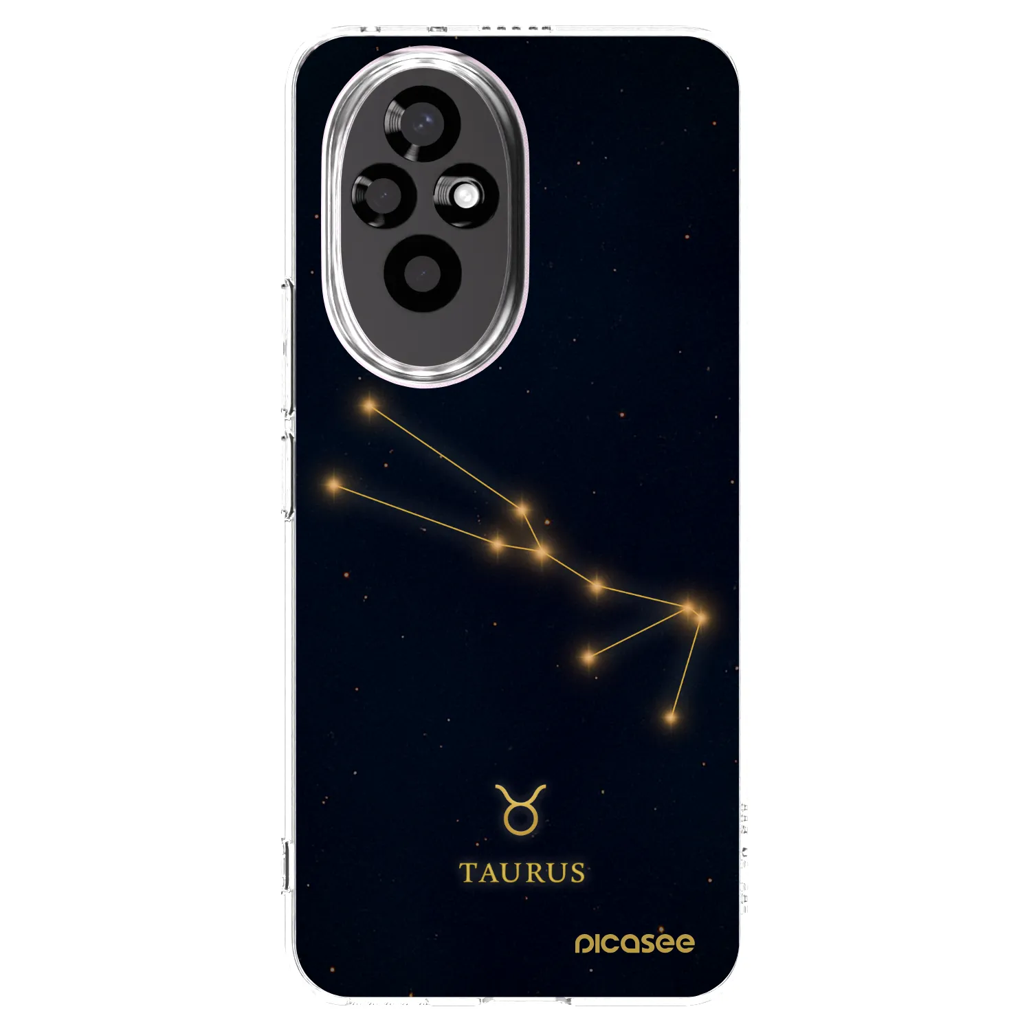 Picasee silikonowe przeźroczyste etui na Honor 200 5G - TAURUS