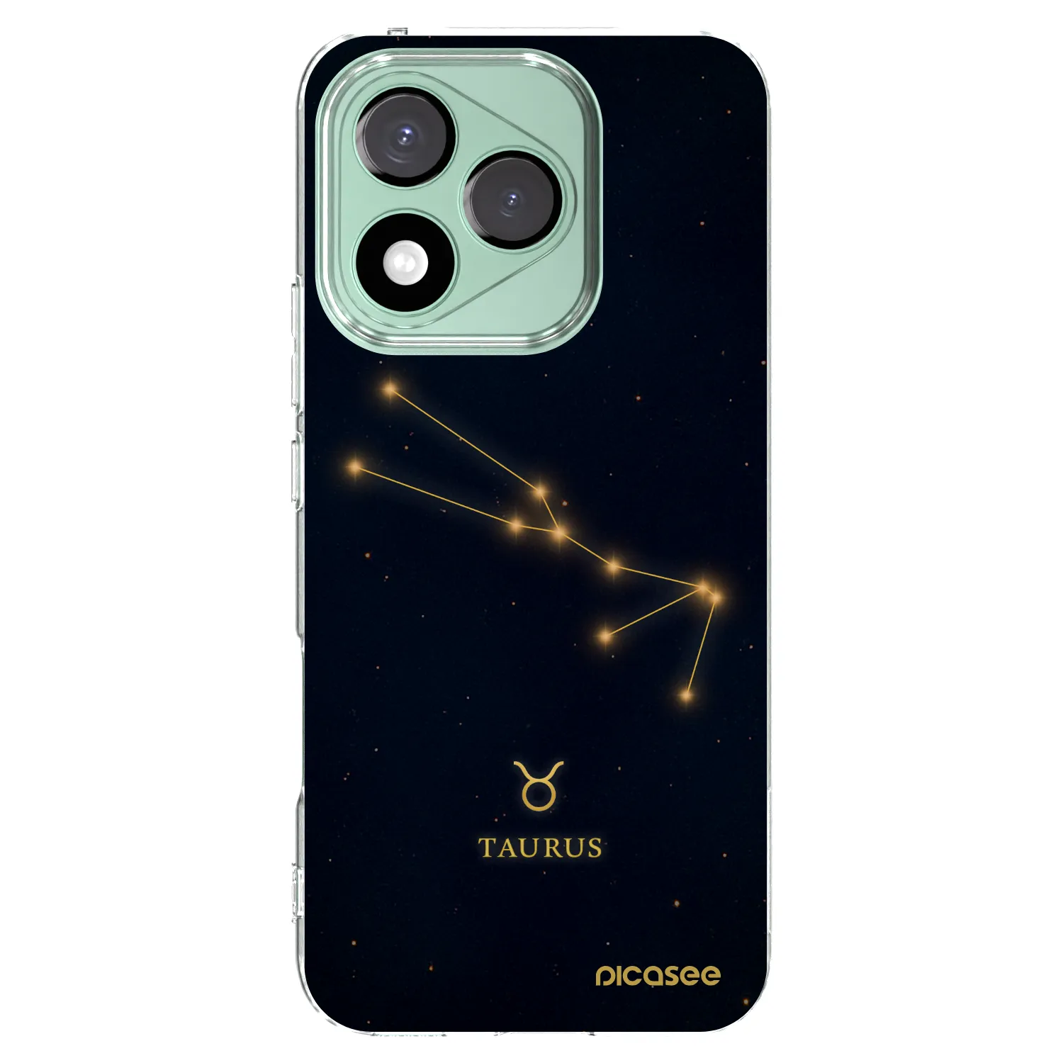 Picasee silikonowe przeźroczyste etui na Honor 400 Lite 5G - TAURUS