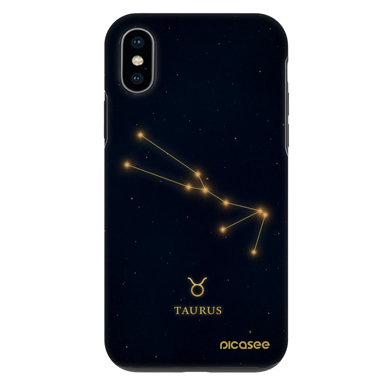 Picasee Fashion Case na Apple iPhone X/XS - TAURUS