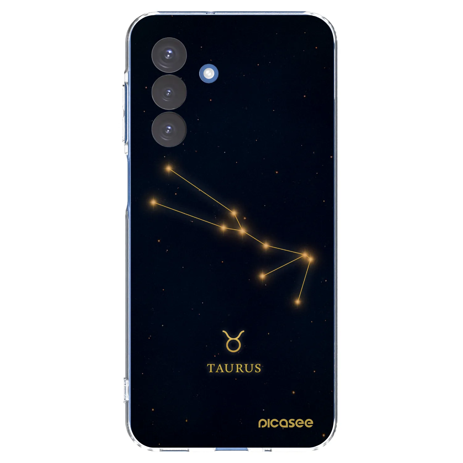 Picasee silikonowe przeźroczyste etui na Samsung Galaxy A17 5G - TAURUS