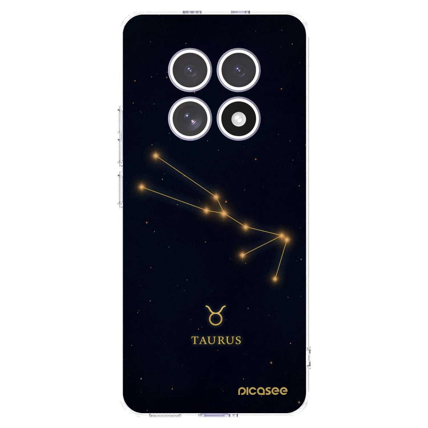 Picasee silikonowe przeźroczyste etui na Xiaomi Redmi Note 15 - TAURUS