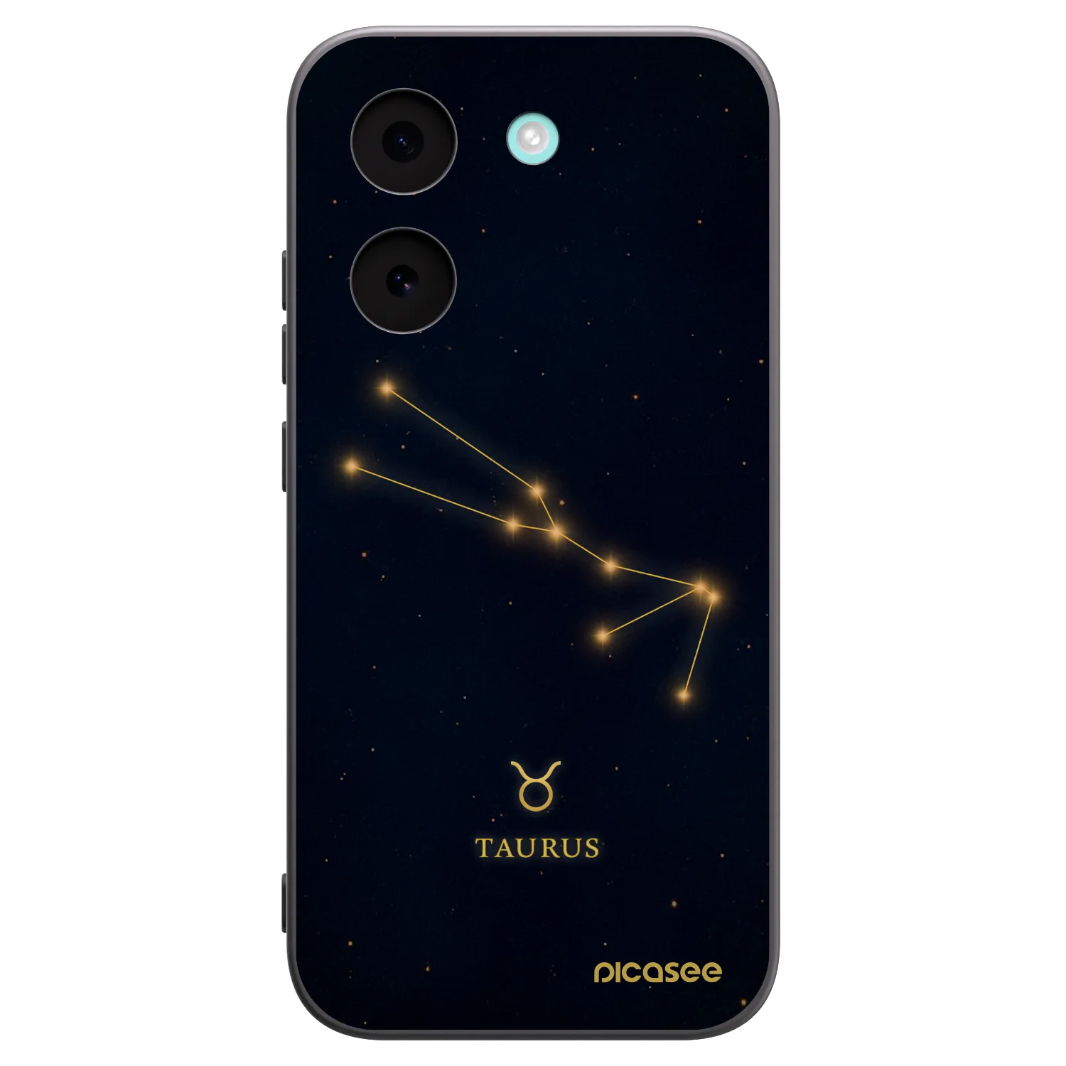 Picasee silikonowe czarne etui na Xiaomi Poco X8 Pro - TAURUS