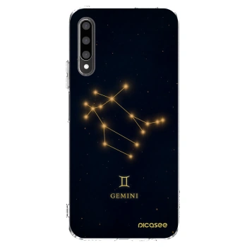 Picasee silikonowe przeźroczyste etui na Honor 9X Pro - GEMINI