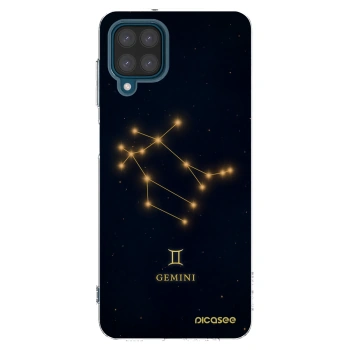 Picasee silikonowe przeźroczyste etui na Samsung Galaxy A12 A125F - GEMINI