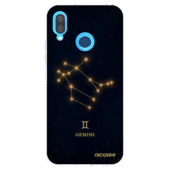 Picasee silikonowe przeźroczyste etui na Huawei P20 Lite - GEMINI
