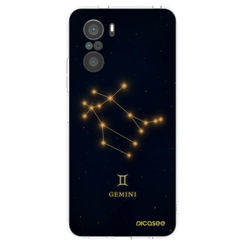 Picasee silikonowe przeźroczyste etui na Xiaomi Poco F3 - GEMINI