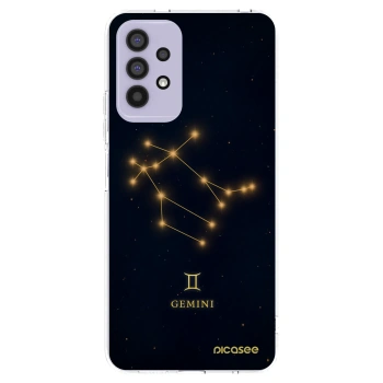 Picasee silikonowe przeźroczyste etui na Samsung Galaxy A32 4G SM-A325F - GEMINI