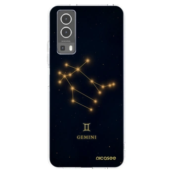 Picasee silikonowe przeźroczyste etui na Vivo Y72 5G - GEMINI