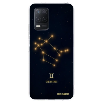 Picasee silikonowe przeźroczyste etui na Realme 8 5G - GEMINI