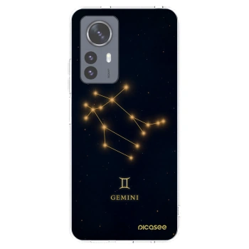 Picasee silikonowe przeźroczyste etui na Xiaomi 12 Pro - GEMINI