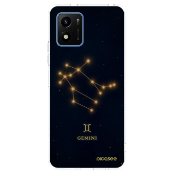 Picasee silikonowe przeźroczyste etui na Vivo Y01 - GEMINI