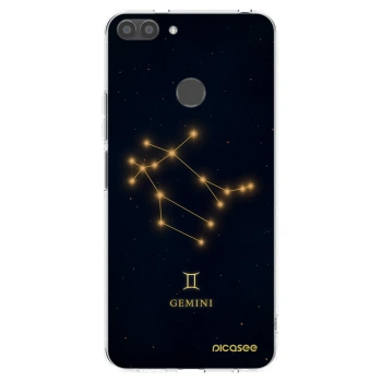 Picasee silikonowe przeźroczyste etui na Huawei P Smart - GEMINI