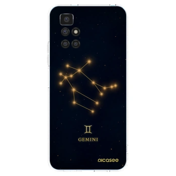 Picasee silikonowe przeźroczyste etui na Xiaomi Redmi 10 (2022) - GEMINI