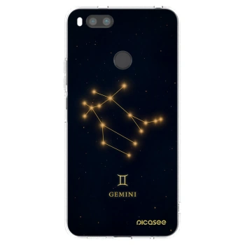 Picasee silikonowe przeźroczyste etui na Xiaomi Redmi A1 - GEMINI