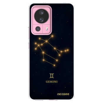 Picasee silikonowe przeźroczyste etui na Xiaomi 13 Lite - GEMINI