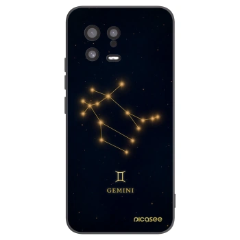 Picasee silikonowe czarne etui na Xiaomi 13 - GEMINI