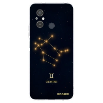 Picasee silikonowe przeźroczyste etui na Xiaomi Redmi 12C - GEMINI