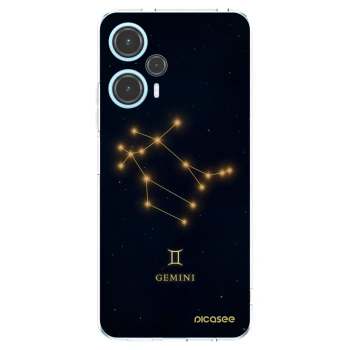 Picasee silikonowe przeźroczyste etui na Xiaomi Poco F5 - GEMINI
