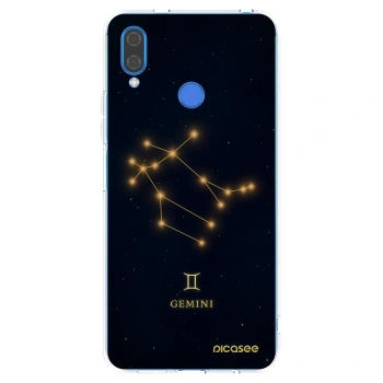 Picasee silikonowe przeźroczyste etui na Huawei Nova 3i - GEMINI