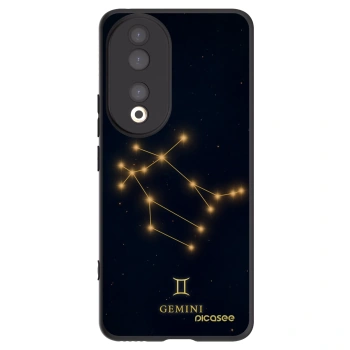 Picasee silikonowe czarne etui na Honor 90 5G - GEMINI
