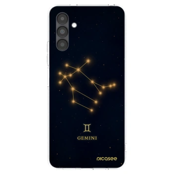 Picasee silikonowe przeźroczyste etui na Samsung Galaxy A04s A047F - GEMINI