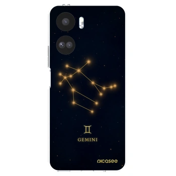 Picasee silikonowe przeźroczyste etui na Honor 90 Lite 5G - GEMINI