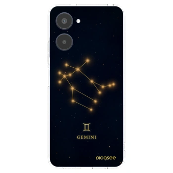Picasee silikonowe przeźroczyste etui na Realme 10 4G - GEMINI