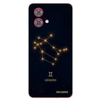 Picasee silikonowe przeźroczyste etui na Motorola Moto G84 5G - GEMINI
