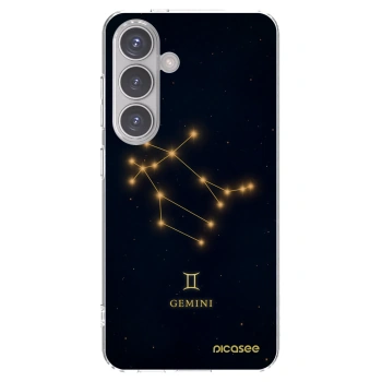 Picasee silikonowe przeźroczyste etui na Samsung Galaxy S24 S921B 5G - GEMINI