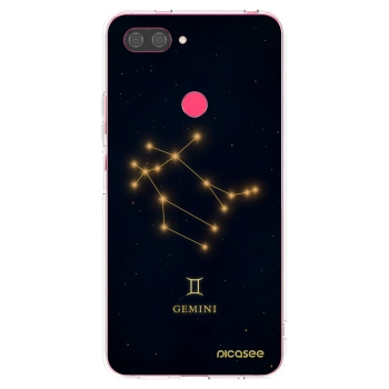 Picasee silikonowe przeźroczyste etui na Xiaomi Mi 8 Lite - GEMINI