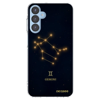 Picasee silikonowe przeźroczyste etui na Samsung Galaxy A15 A156B 5G - GEMINI