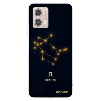 Picasee silikonowe przeźroczyste etui na Motorola Moto G53 5G - GEMINI