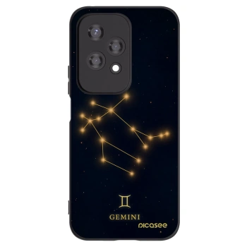 Picasee silikonowe czarne etui na Honor 200 Lite - GEMINI