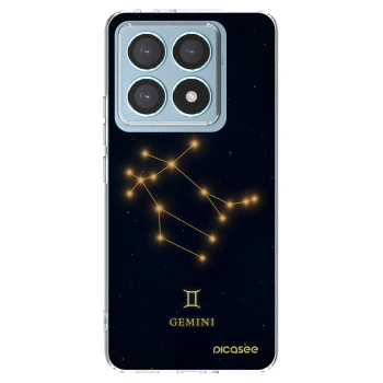 Picasee silikonowe przeźroczyste etui na Xiaomi 14T Pro - GEMINI