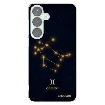Picasee silikonowe przeźroczyste etui na Samsung Galaxy S25+ 5G - GEMINI
