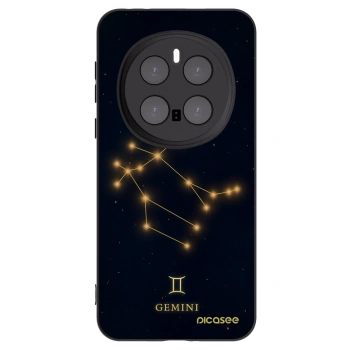 Picasee silikonowe czarne etui na Honor Magic7 Pro 5G - GEMINI