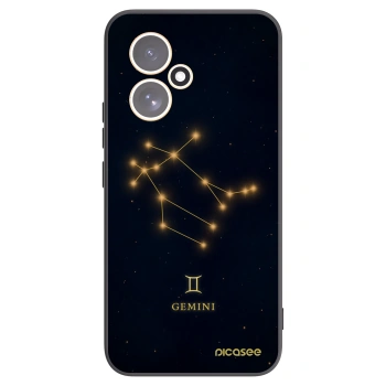 Picasee silikonowe czarne etui na Honor 400 5G - GEMINI