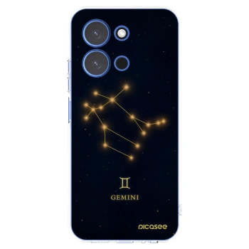 Picasee silikonowe przeźroczyste etui na Xiaomi Redmi 15C 4G - GEMINI