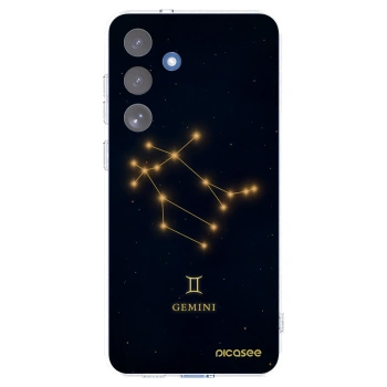 Picasee silikonowe przeźroczyste etui na Samsung Galaxy S25 FE 5G - GEMINI