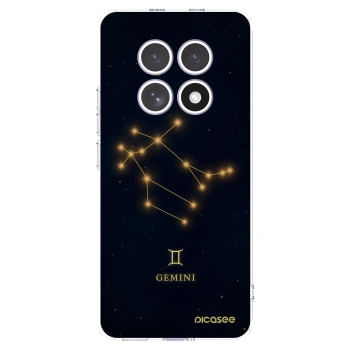Picasee silikonowe przeźroczyste etui na Xiaomi Redmi Note 15 - GEMINI
