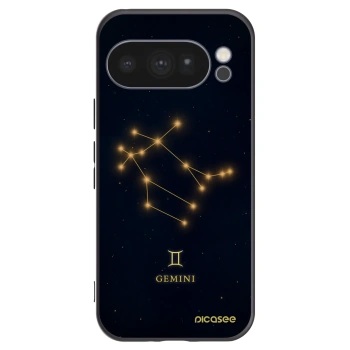 Picasee silikonowe czarne etui na Google Pixel 10 Pro - GEMINI