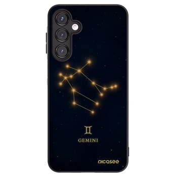 Picasee silikonowe czarne etui na Samsung Galaxy A16 4G - GEMINI