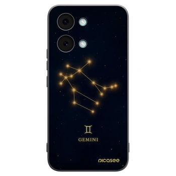 Picasee silikonowe czarne etui na Xiaomi Poco X8 Pro Max - GEMINI