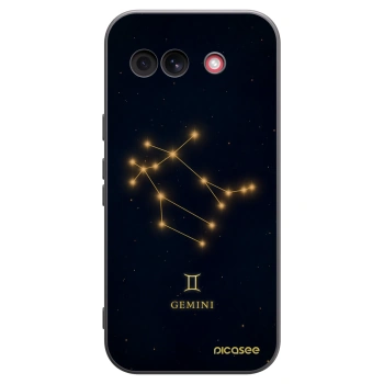Picasee silikonowe czarne etui na Google Pixel 10a - GEMINI