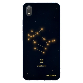 Picasee silikonowe przeźroczyste etui na Xiaomi Redmi 7A - GEMINI