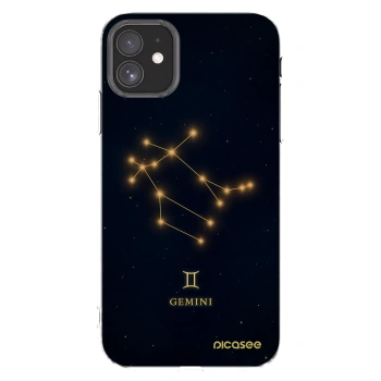 Picasee silikonowe przeźroczyste etui na Apple iPhone 11 - GEMINI