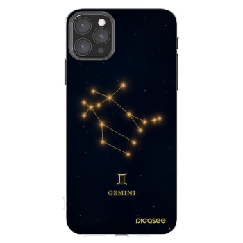 Picasee silikonowe przeźroczyste etui na Apple iPhone 11 Pro Max - GEMINI