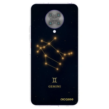 Picasee silikonowe przeźroczyste etui na Xiaomi Poco F2 Pro - GEMINI